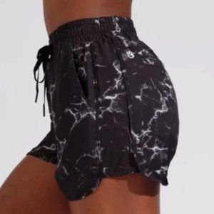 BuffBunny Black and White Athletic Shorts